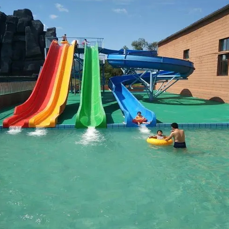 Rainbow Water Slide for commercial and residential use