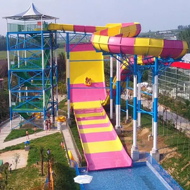 boomerango water Slide from LeisurePlay