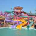 open and closed spiral water Slide combination water slide