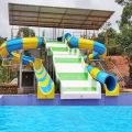 Customized combination family water slide
