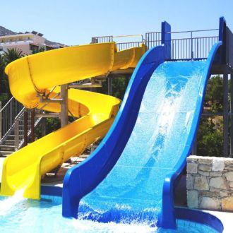 fiberglass family Slide for splash park