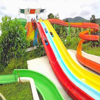 rainbow water park slides