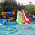 rainbow water slide for aqua park