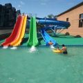 attractive rainbow water slide