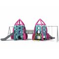 Cami Rocket double combo (Climbing net with stainless steel slide)